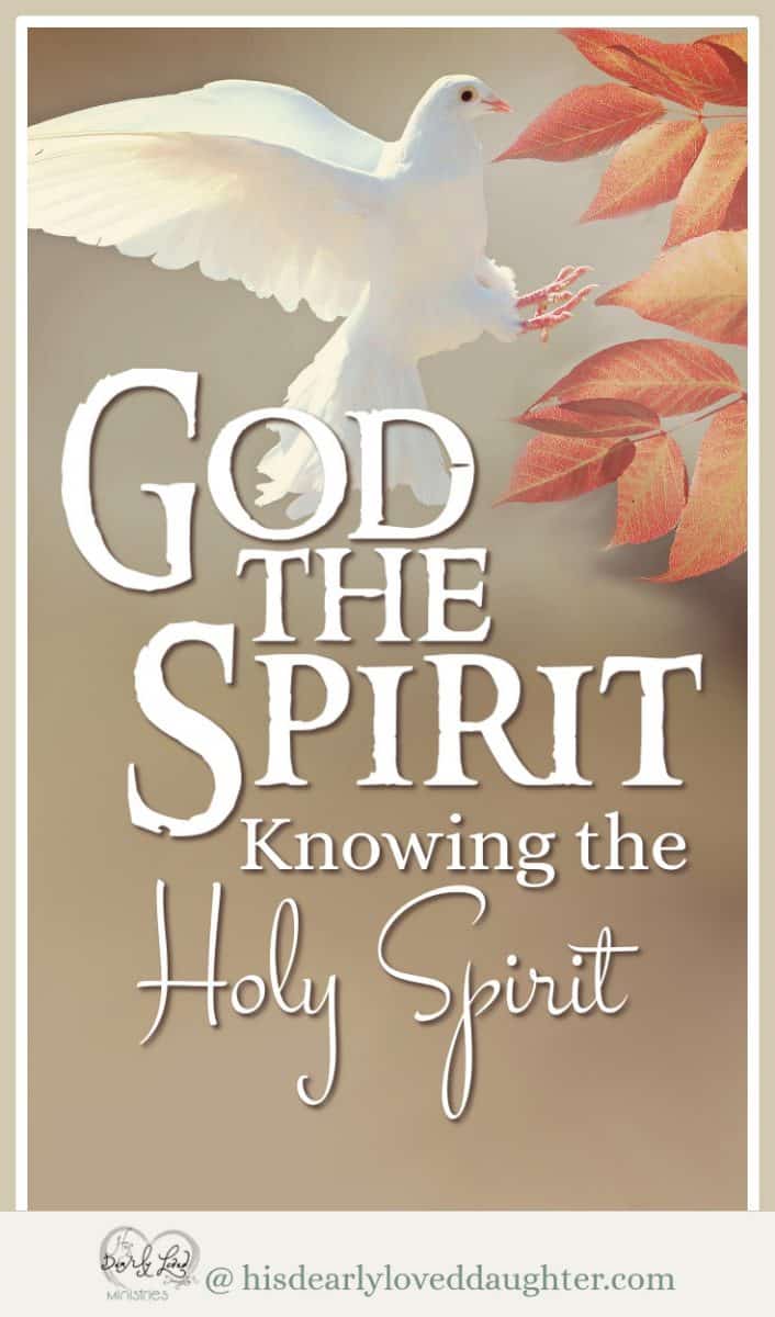 God the Spirit - Knowing the Holy Spirit. - His Dearly Loved Daughter ...