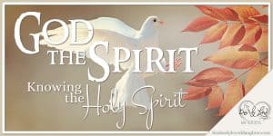 God the Spirit - Knowing the Holy Spirit