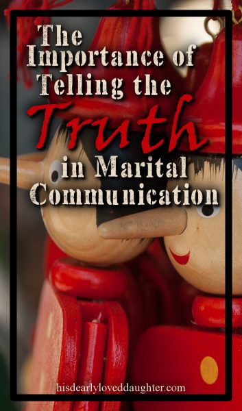 The Importance of Telling the Truth in Marital Communication