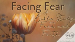 Facing Fear - A Bible Study on Fear and Faith