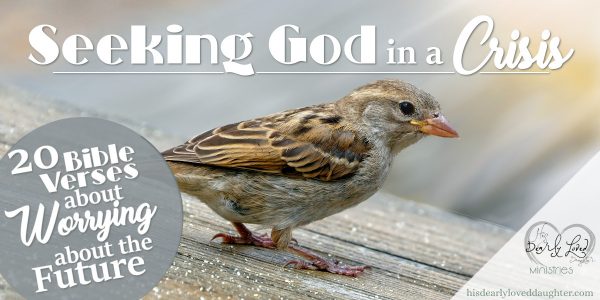Seeking God in a Crisis: Bible Verses about Worrying about the Future